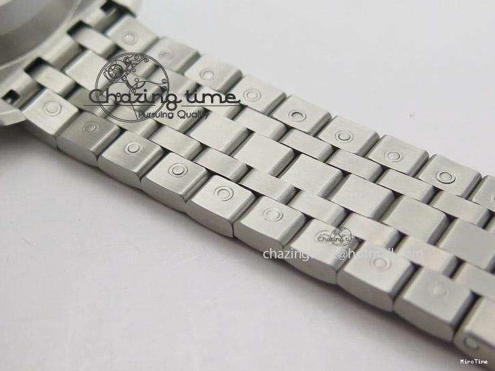 MIROTIME 0114 Minimalist Pilot Chrono 3777 43mm ZF 1:1 Best Edition Black Dial On SS Bracelet A 7364